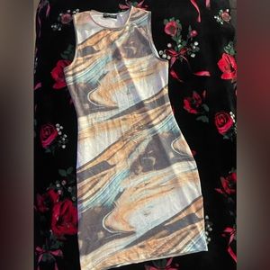 body con marble dress